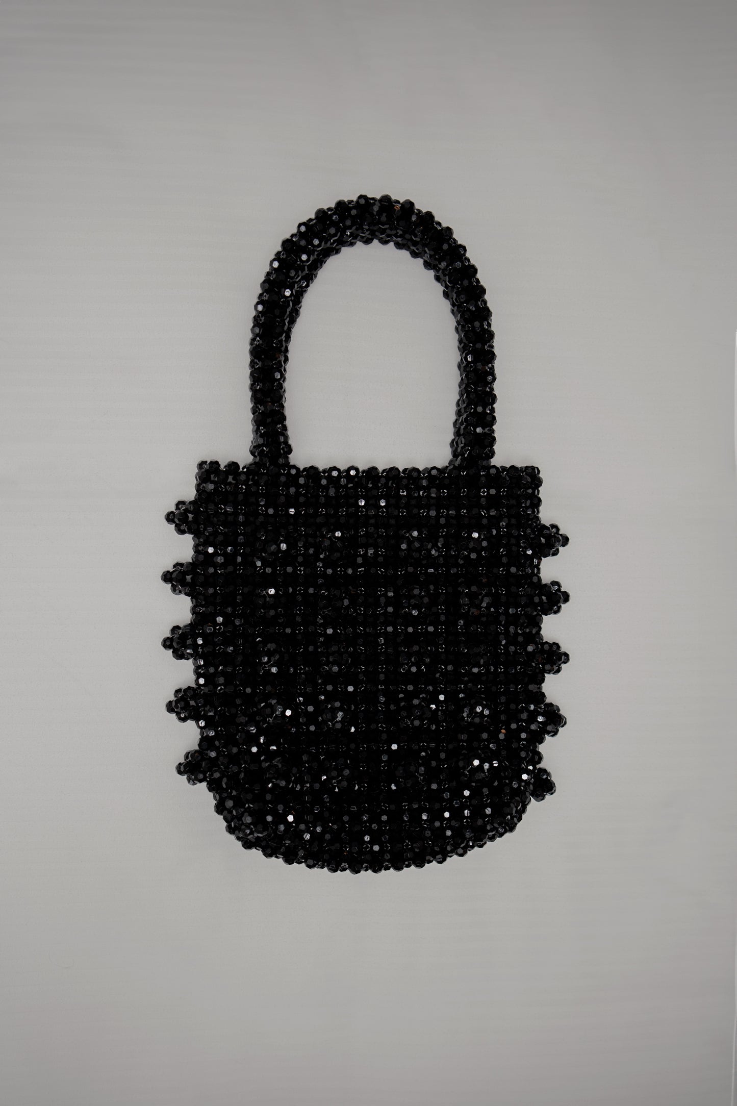 Black shiny bag
